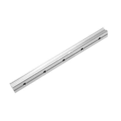 High Precision Linear Guide Rail Kit For Smooth CNC Motion Perfect DIY Projects With Pre Drilled Supports No Maintenance Needed And Low Friction For Ultimate Stability On 500Mm Length. 500mm aluminum rail with predrilled mounting holes
