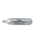 12 Gram Pre Filled CO2 Cylinders For Airguns Compact Lightweight Cartridges With Stable Power Output For Air Pistols And Air Rifles Perfect For Range Days And Quick Refill Sessions 40 Pack, close-up of single cartridge
