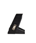 Precise Portable Digital Torque Calibrator And Wrench Tester For Force Measurement, 5-50 Nm Range, black metal side view with connector