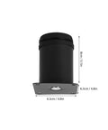 Heavy Duty Adjustable Furniture Legs 4 Pack Black Stainless Steel Leveling Feet For Sofas Tables Desks And Home Office Floor Protectors