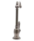 9-Inch Old School Victorian Style Cold Water Dispenser Faucet With Single Lever Handle, Satin Nickel Finish, side view