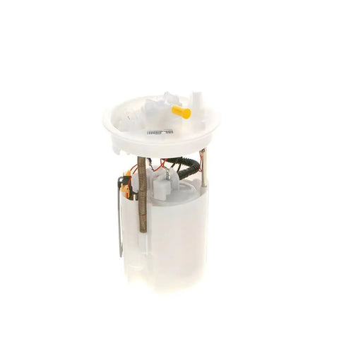 Top Shelf Premium Fuel Pump Module Assembly With Slick Turbine Design And Badass Oem Fitment For Peak Horsepower and Super Effortless Highway Cruise Performance, side view.
