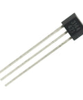 30 Pack A3144 A3144E Oh3144E Hall Effect Sensors Digital Magnetic Detectors For PCB Prototyping Electronics DIY Builds A3144 sensor chip front view