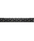 Front view of Ultra Flexible 8 Channel Microphone Splitter For Stage And Studio with 8 XLR inputs and rack-mountable design