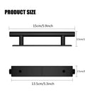 Dimensions of 16 Pack Self Stick Push Pull Helper ABS Plastic Wardrobe Handle For Cabinets And Drawers Instant Furniture Handles In Black