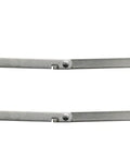 Two Pack Lid Support Hinge With 180 Degree Rotatable Design, 201 Stainless Steel Lid Stay Hinges, shown open, for Boxes, Cases and Cabinets