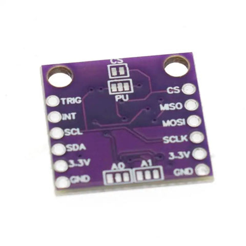 Two Pack Digital 3D Hall Effect Sensor For Precise Linear Displacement And Angle Rotation, top view of circuit board