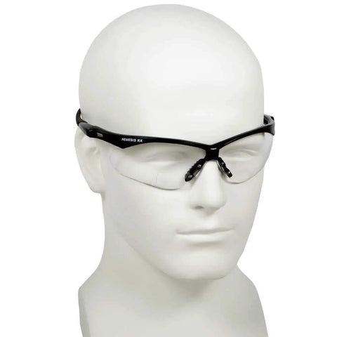 Top Shelf Rx Compatible Safety Glasses Offering Slick Lightweight Frames And Hella Comfortable Fit For Long Hard Shifts Featuring Rugged Polycarbonate Lenses on display.