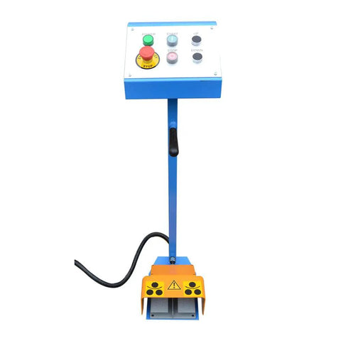 Control panel for Top Shelf Hydraulic Roller Bender Machine For Metal Pipe Square Tube Fabrication 3 HP Motor.