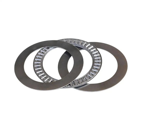 Thrust Needle Roller Bearing Set 20x35x4mm with 4 washers for mower power steering heavy duty axial bearing AXK2035 2AS 2 pack