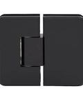 Oil Rubbed Bronze 180 Degree Glass To Glass Plymouth Series Wide Shower Door Hinge front view