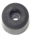 Rubber Bumper Black Five Eighth Inch High By Five Eighth Inch Wide With Seven Eighth Inch Base Diameter For Screw In Mounting