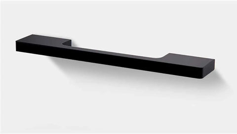 Two Pack Black T Bar Drawer Pulls 200mm Aluminum Alloy Cabinet Handles For Kitchen, Bathroom And Bedroom Modern Hardware