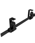 Heavy Duty 6.6 Ft Ceiling Mount Sliding Barn Door Hardware Kit Fits 40 Inch Wide Wooden Doors Easy To Install Smooth And Quiet Operation
