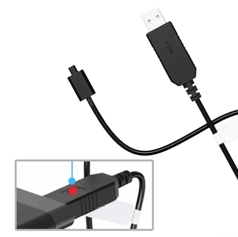 USB Charging Cable For Di2 8070 Shifters And Battery Charger Adapter, Non Original Replacement Cord For Di2 Series displayed on white