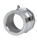 Two Pack Aluminum Cam Lock Fittings 2 Inch Cam And Groove Hose Adapter With Heavy Duty Male NPT Thread Quick Disconnect