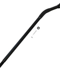 Front 4Pc Tie Rods Kit For 2007 To 2017 Jeep Wrangler Beefed Up Steering Off Road Ready With 2 Front Outer Tie Rods Upper Right Outer Tie Rod And Inner Tie Rod Pitman Arm, black tie rod end