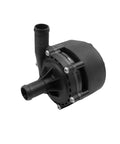 Straight Bolt On Electric Cooling Water Pump For Nissan Leaf And Infiniti Q50 Fits Like A Glove Replaces 215813nf0a side view with connecting pipes