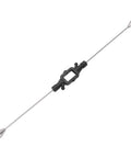 Lightweight RC Helicopter Balance Bar Replacement in Plastic and Stainless Steel Black Easy to Install and Well Fitted for Stable Flight