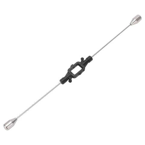 Lightweight RC Helicopter Balance Bar Replacement in Plastic and Stainless Steel Black Easy to Install and Well Fitted for Stable Flight