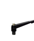 Professional Grade Tough As Nails Adjustable Clamping Handle Lever with M4 to M16 threaded knob in black, ideal for workshop use.