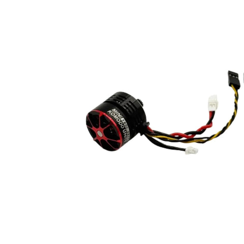 2 In 1 ESC And Motor Micro FOC Brushless System for Axial SCX24 and AX24 upgrades with clean wiring and lightweight build