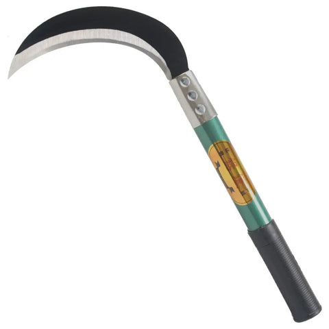 Heavy Duty Weeding Sickle With Manganese Steel Blade And Hardwood Handle Serrated Grass Hook Cutter For Yard Ready Removal Of Unwanted Vines