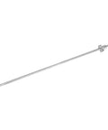 Piercing Ball Screw Tool SFU1204 700mm with Anti Backlash Dope Rolled Ballscrew for CNC Machines Smooth Motion Silver Finish