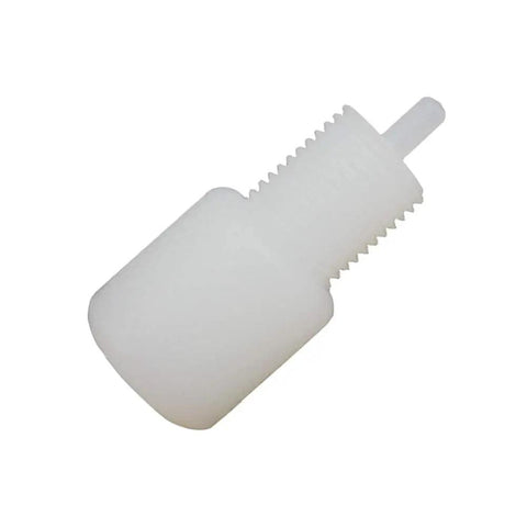 Kickass Two Pack Brake Proportioning Valve Bleeder Tool Tough Nylon Build For Snappy System Flushing Locks Low Pressure Shutoff Valve Smoothly Handles Pv2 Pv4 Combos Ready Anytime, close-up of nylon bleeder adapter.