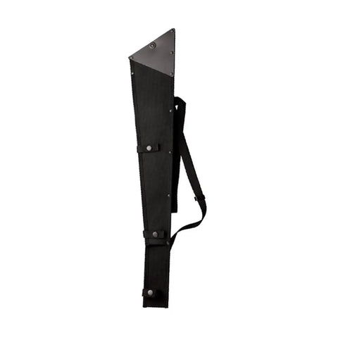 Machete All Terrain Chopper sheath for survival and bushcraft, black protective cover with strap for safe carrying