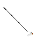 Nine inch paint roller set with telescoping handle for smooth wall and ceiling work, designed for easy use.