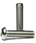 Tamper Proof Security Screws With Pin Drive T-40 Button Head, 18-8 Stainless Steel, 5/16-18 X 2 Inches, set of two screws