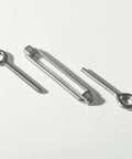 M6 Eye To Eye Turnbuckle Set, 304 Stainless Steel Hardware Kit parts layout for wire rope tension