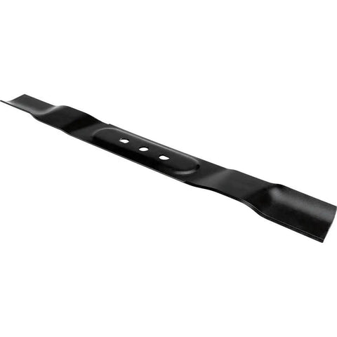 18-Inch Replacement Lawn Mower Blade for X2 36V XML03 Cordless Mower with Easy One Bolt Install in black metal