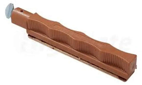 Leather Stropping Polishing Hone HSTROP One Size For Razor Sharp Edges Finishing Touch On Blades Made In USA Brown Leather Sharpening Tool