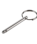 Two Pack Quick Release Pin For Boats And Bimini Tops, 3 Sixteenth Inch Diameter, Overall Length Two Inches, Full 316 Stainless Steel Pin
