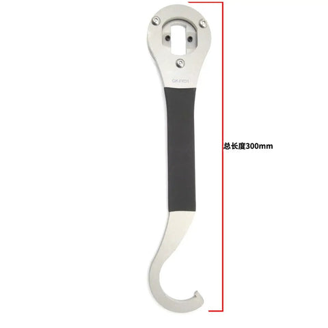 Beast 4 In 1 Classic Bottom Bracket Tool for Vintage Bicycles with 300mm stainless steel lever and black anti-slip grip