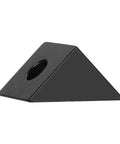 Bedrock Stable Cnc Spindle Motor Holder And Aluminum Oxide Clamp For Router Engraver, black pyramid clamp for secure mounting.
