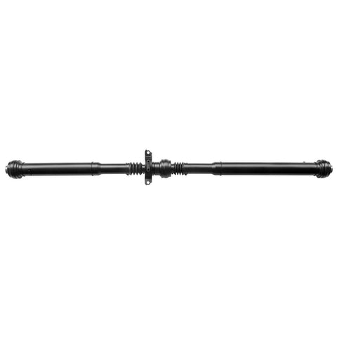 Heavy Duty Rear Driveshaft Center Support For Volkswagen Touareg Hybrid 2011 To 2015, steel bushing, black finish.