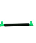 Premium Thermal Printer Roller Replacement Assembly For E4205A And E4204B Models, green roller with black rubber, ideal for barcode label printers.