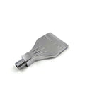 Air Blow Flat Nozzle For Aluminum Alloy Pneumatic Tools, Low Noise Purge Jet, High Temperature And Corrosive Environment Ready