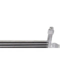 Upgraded Transmission Oil Cooler Kit For Jeep Liberty 2006 And 2005-2007 Models With 2.4L 2.8L And 3.7L Engines Built To Hold Up Under Pressure And Keep Your Ride Running Smooth, metal cooler close-up