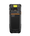 Back view of Built Tough Android Handheld Scanner PDA with rugged design, fast barcode engine, and GMS interface.