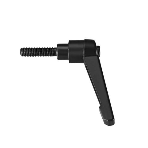 Kickass Clamping Lever Handles 5 Pack M6 X 20mm Metric Black Oxide Carbon Steel Ratchet Knobs Locking Levers Fast Secure Grip Perfect For Tough Shop Jobs And Quick Gear Swaps Anywhere