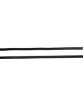 Lengthen Spur Straps Leather With Stainless Steel Buckle 50cm Black For Horse Riding Gear And Accessories