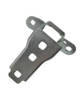 Premium Door Hinge Lower And Upper Set For Front Left Driver Side No Stress Swap, steel construction, side view of hinge.