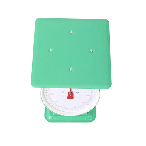 Heavy Duty Portion Control Mechanical Kitchen And Food Scale With Stainless Steel Platform 110 Lbs Capacity Industrial Dial Scale