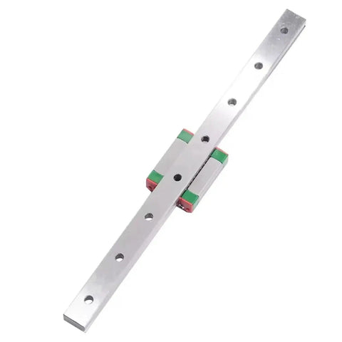 Beefy Miniature Linear Rail Slide Kit 100Mm To 500Mm Travel Slick Guide Carriage Block One Piece Block Smooth Linear Bearing Rail