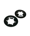 65Mn Steel External Circlips Kit With Self Locking Retaining Clips For Shafts And Snap Ring Washers Push On Sizes From M2.5 To M10 350 Pieces Per Box Assortment, black circlips