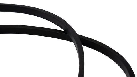 Close-up of 9.25 Inch Brake Lathe Silencer Band Set 2 Pack Rubber Vibration Dampers For Non Vented Rotor Surfacing Anti Chatter Lathe Accessory